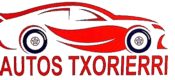 Logo de Autos Txorierri con un diseño de automóvil estilizado en rojo.